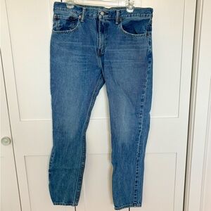Levi's Men's Medium Wash Blue Jeans Style 512 Size 34x32